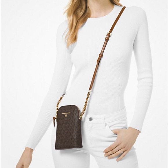 MICHAEL KORS Small Logo Smartphone Crossbody Bag - Picture 2 of 15